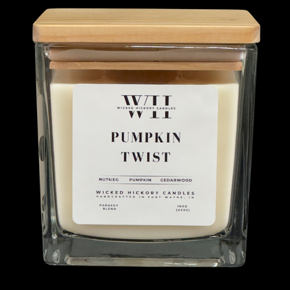 Pumpkin Twist Candle & Coaster Bundle