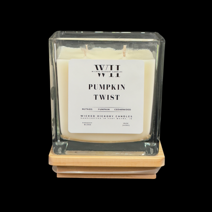 Pumpkin Twist Candle & Coaster Bundle