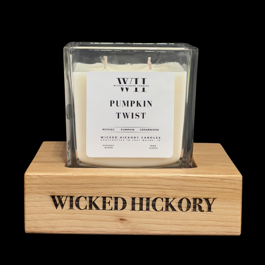 Pumpkin Twist Candle & Coaster Bundle