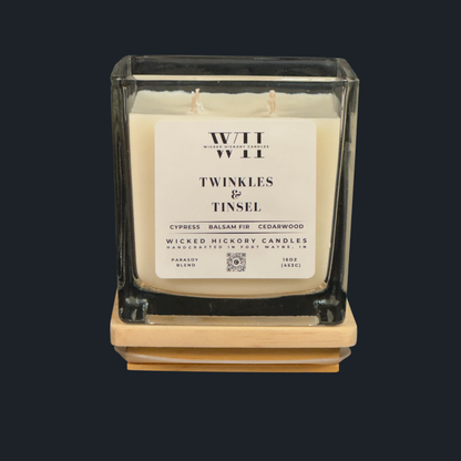 Twinkles & Tinsel, 16oz Candle