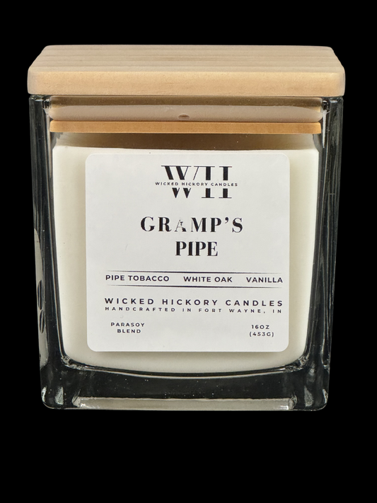 Gramp's Pipe, 16oz Wickless Candle