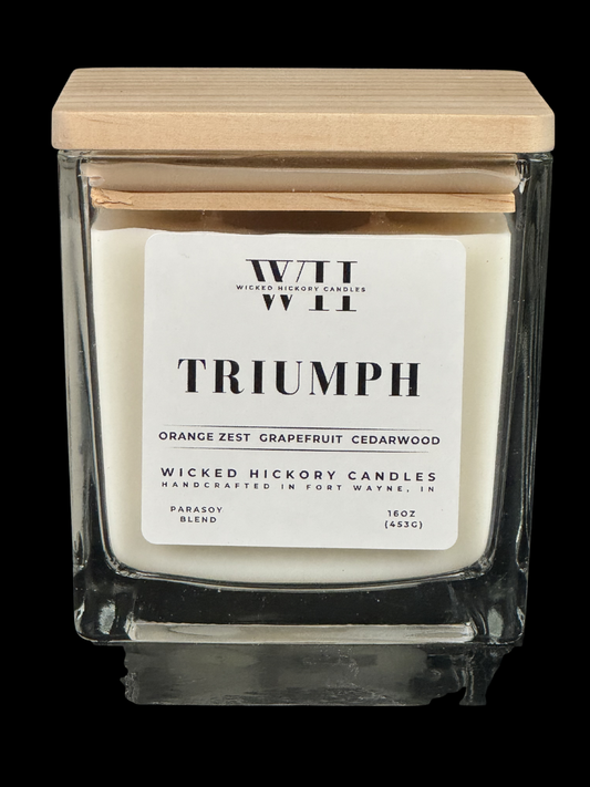 Triumph, 16oz Wickless Candle
