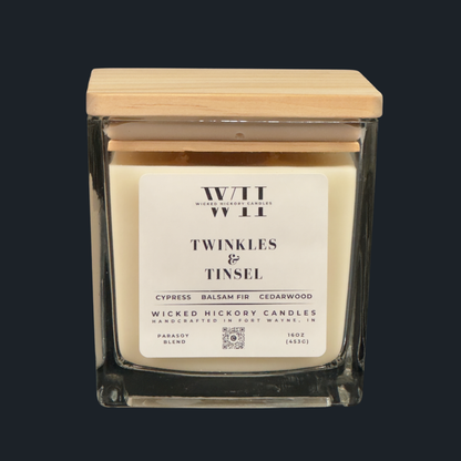 Twinkles & Tinsel, 16oz Candle