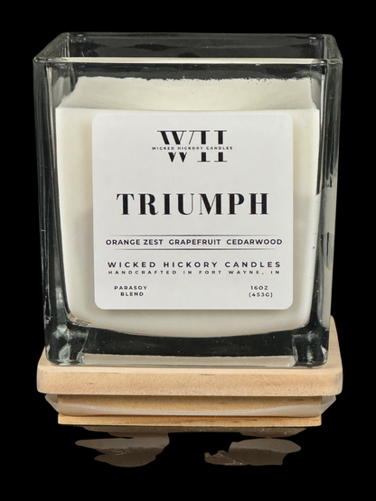 Triumph, 16oz Wickless Candle