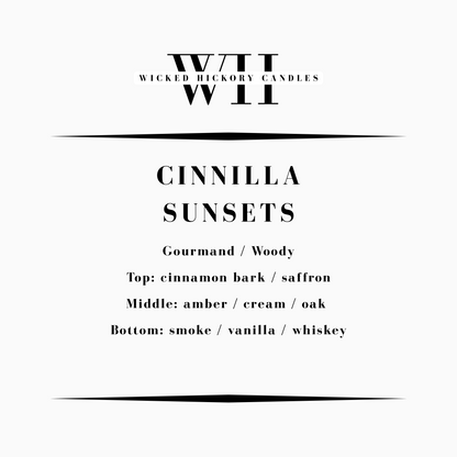 Cinnilla Sunsets, 16oz Candle