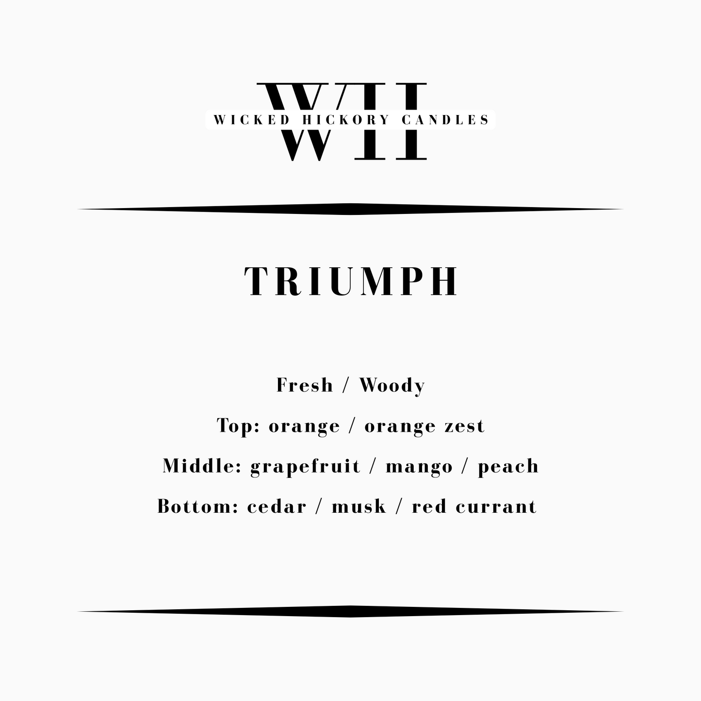 Triumph, 16oz Wickless Candle