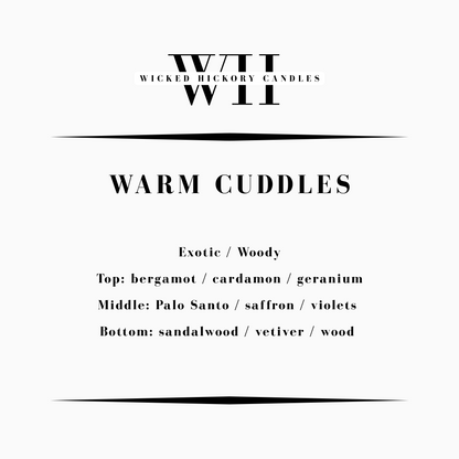 Warm Cuddles, 16oz Wickless Candle